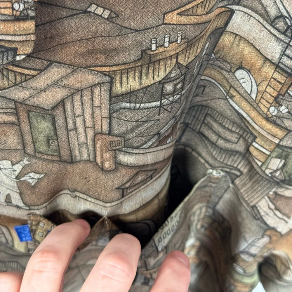 Vintage Marc Ecko Unltd. Rooftops Blue Rhino Exhibit Shirt sz XL - Picture 6 of 10